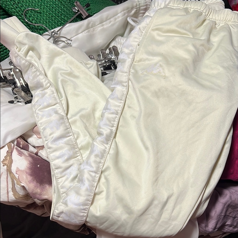 Cream KAPPA pants